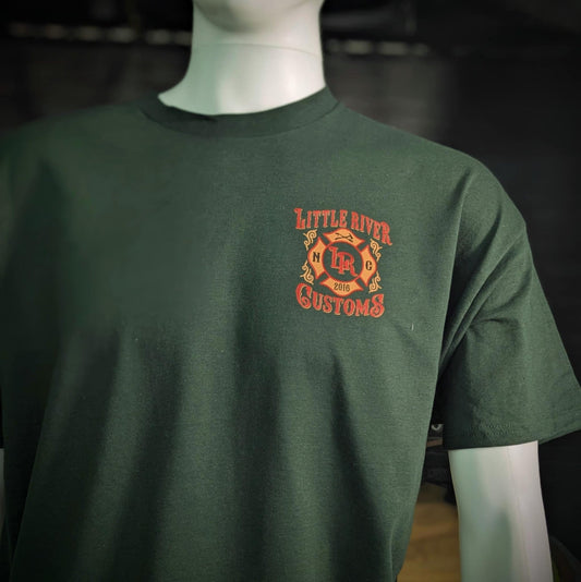 Last Truckie Firefighter Tee