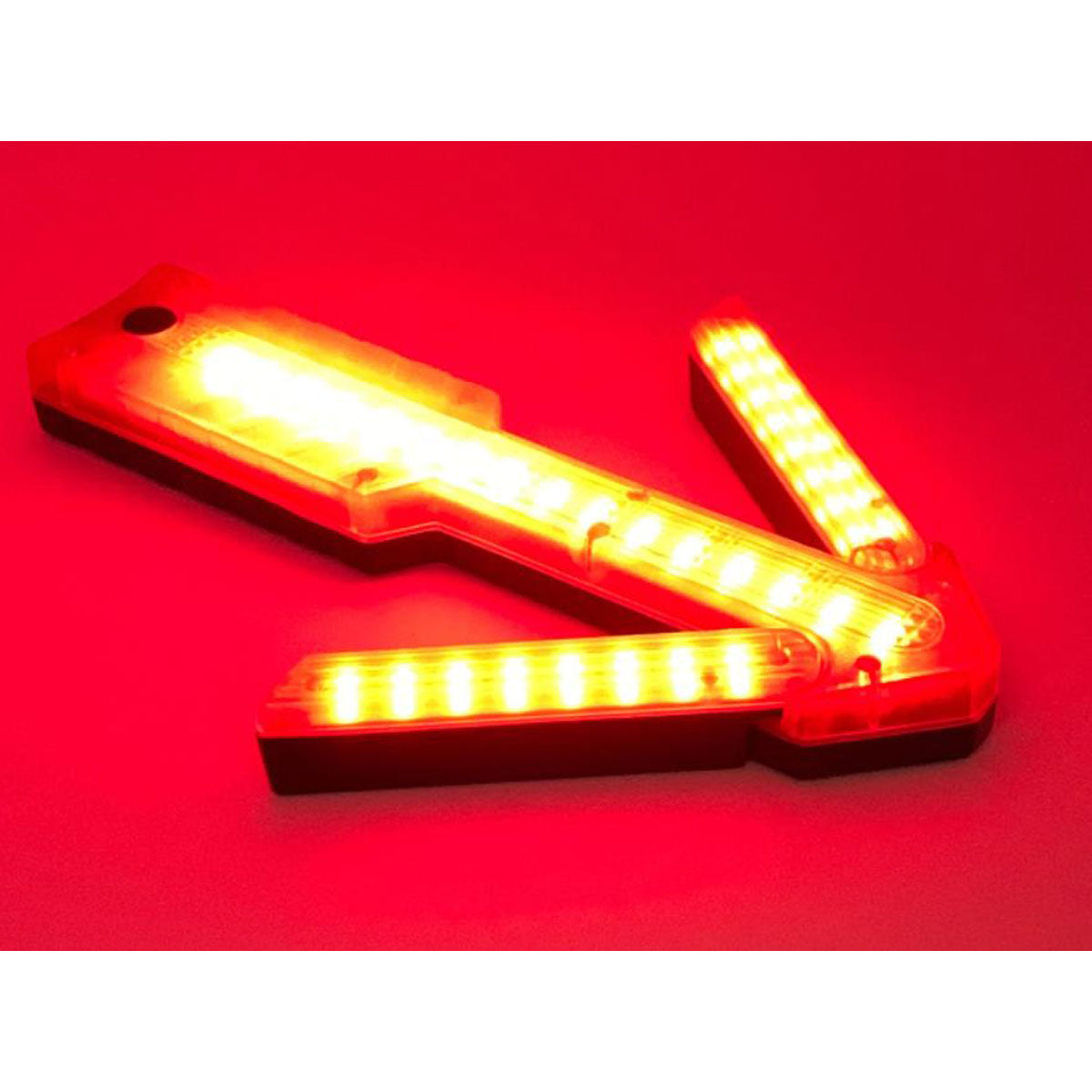 Foxfire LED Traffic Warning Arrow, Red