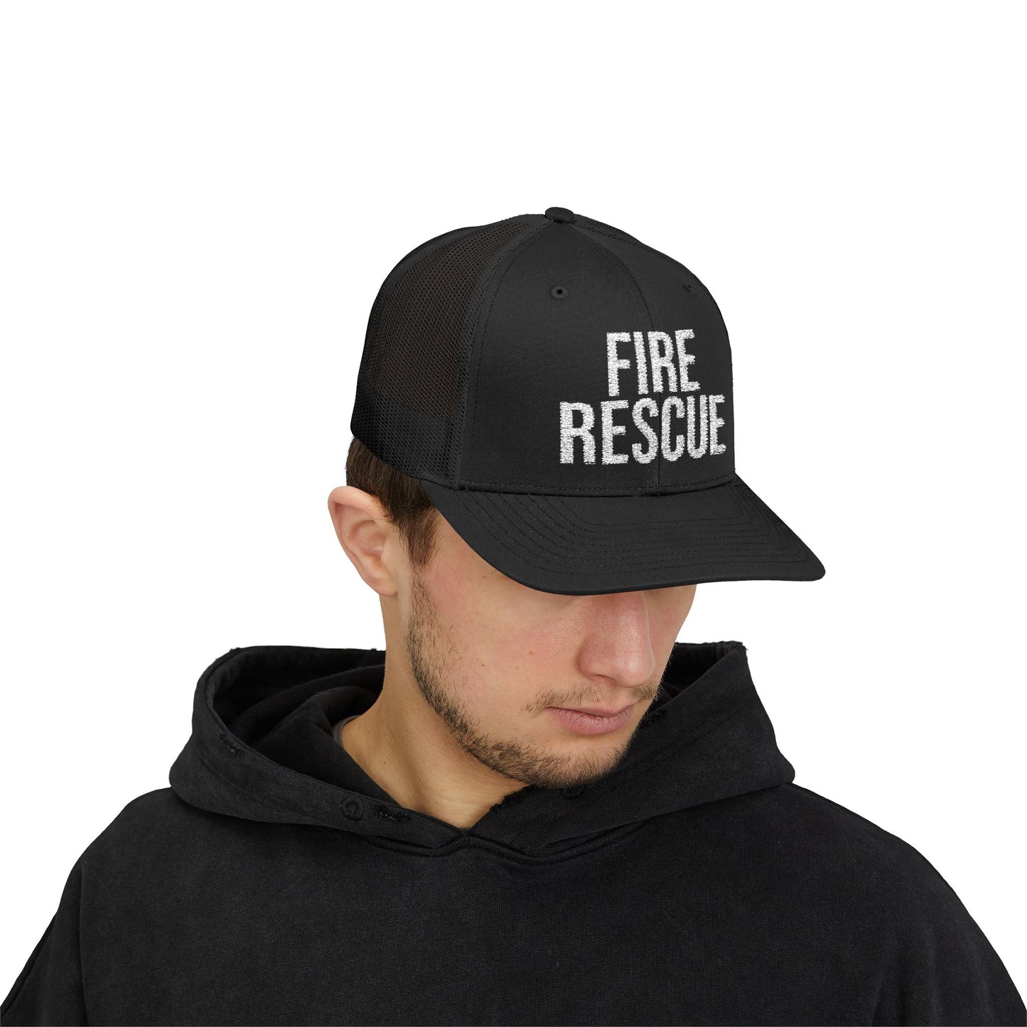 Fire Rescue Snapback Trucker Cap - Perfect for Firefighters, Emergency Responders, and Casual Everyday Wear, Gift for First [...]