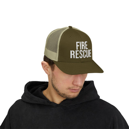Fire Rescue Snapback Trucker Cap - Perfect for Firefighters, Emergency Responders, and Casual Everyday Wear, Gift for First [...]