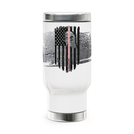 Nurse Blackout Stainless Steel Travel Mug