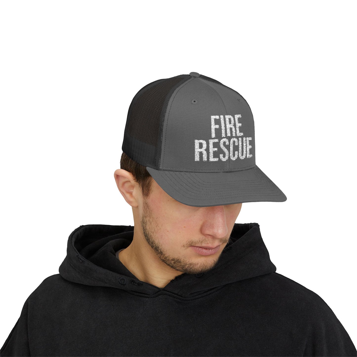 Fire Rescue Snapback Trucker Cap - Perfect for Firefighters, Emergency Responders, and Casual Everyday Wear, Gift for First [...]