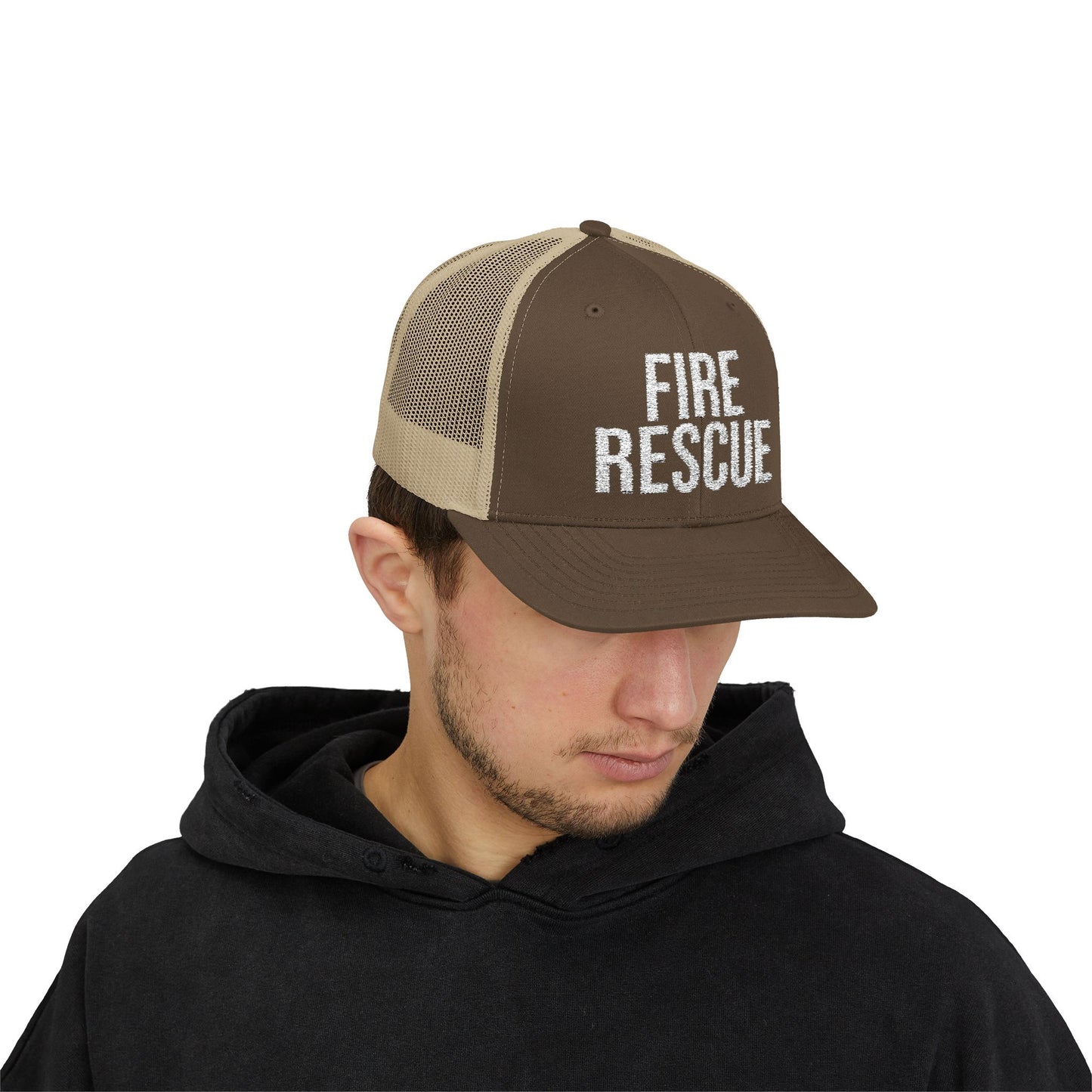 Fire Rescue Snapback Trucker Cap - Perfect for Firefighters, Emergency Responders, and Casual Everyday Wear, Gift for First [...]