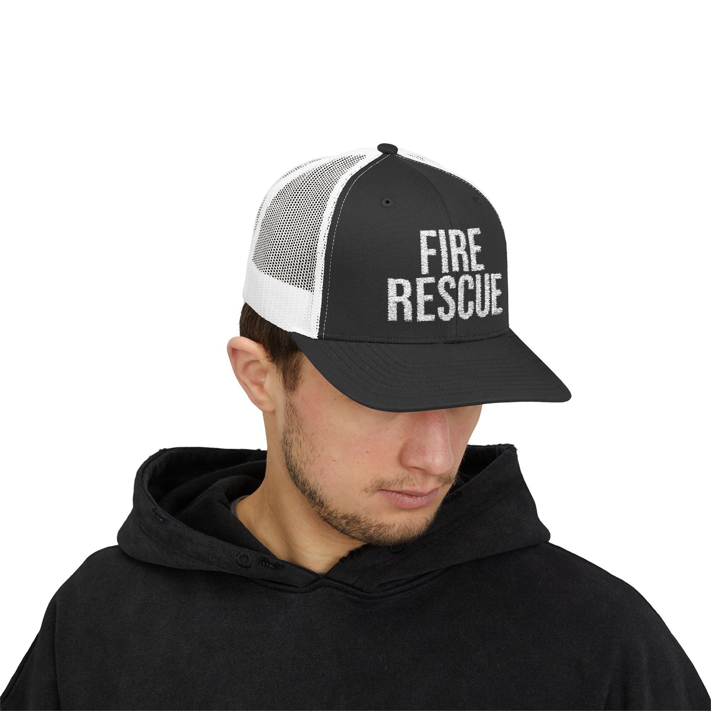 Fire Rescue Snapback Trucker Cap - Perfect for Firefighters, Emergency Responders, and Casual Everyday Wear, Gift for First [...]