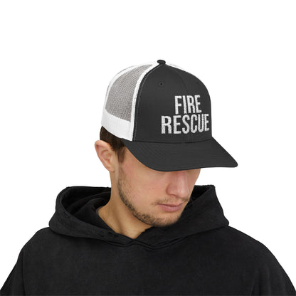 Fire Rescue Snapback Trucker Cap - Perfect for Firefighters, Emergency Responders, and Casual Everyday Wear, Gift for First [...]