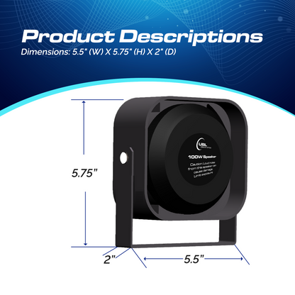 UBL 100W Slim Speaker