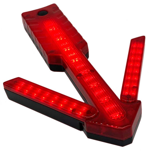 Foxfire LED Traffic Warning Arrow, Red