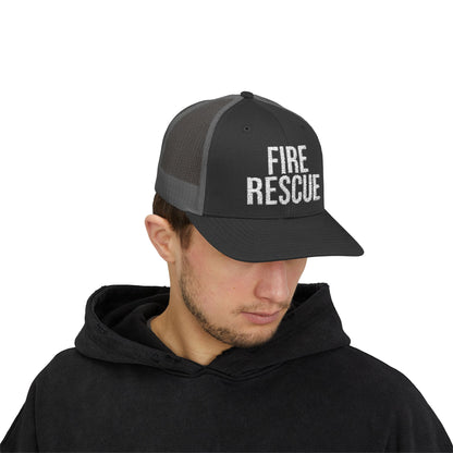 Fire Rescue Snapback Trucker Cap - Perfect for Firefighters, Emergency Responders, and Casual Everyday Wear, Gift for First [...]