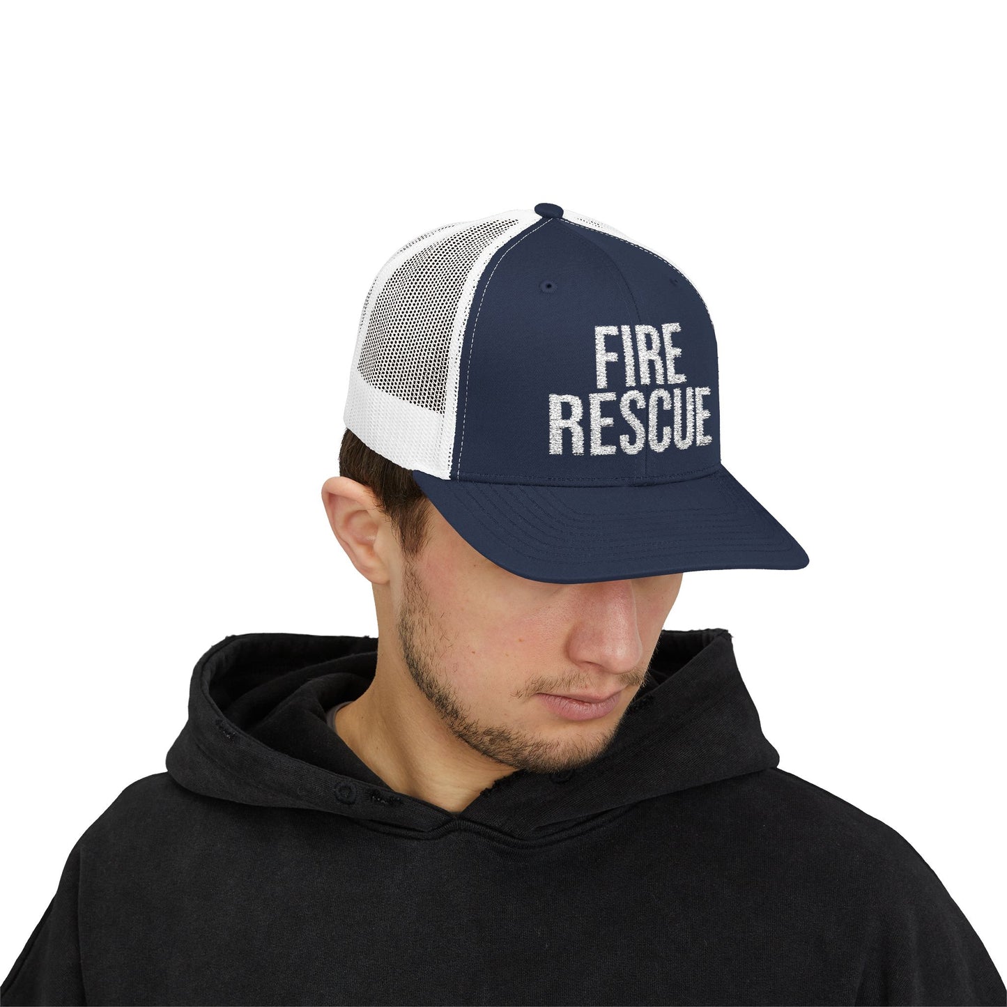 Fire Rescue Snapback Trucker Cap - Perfect for Firefighters, Emergency Responders, and Casual Everyday Wear, Gift for First [...]
