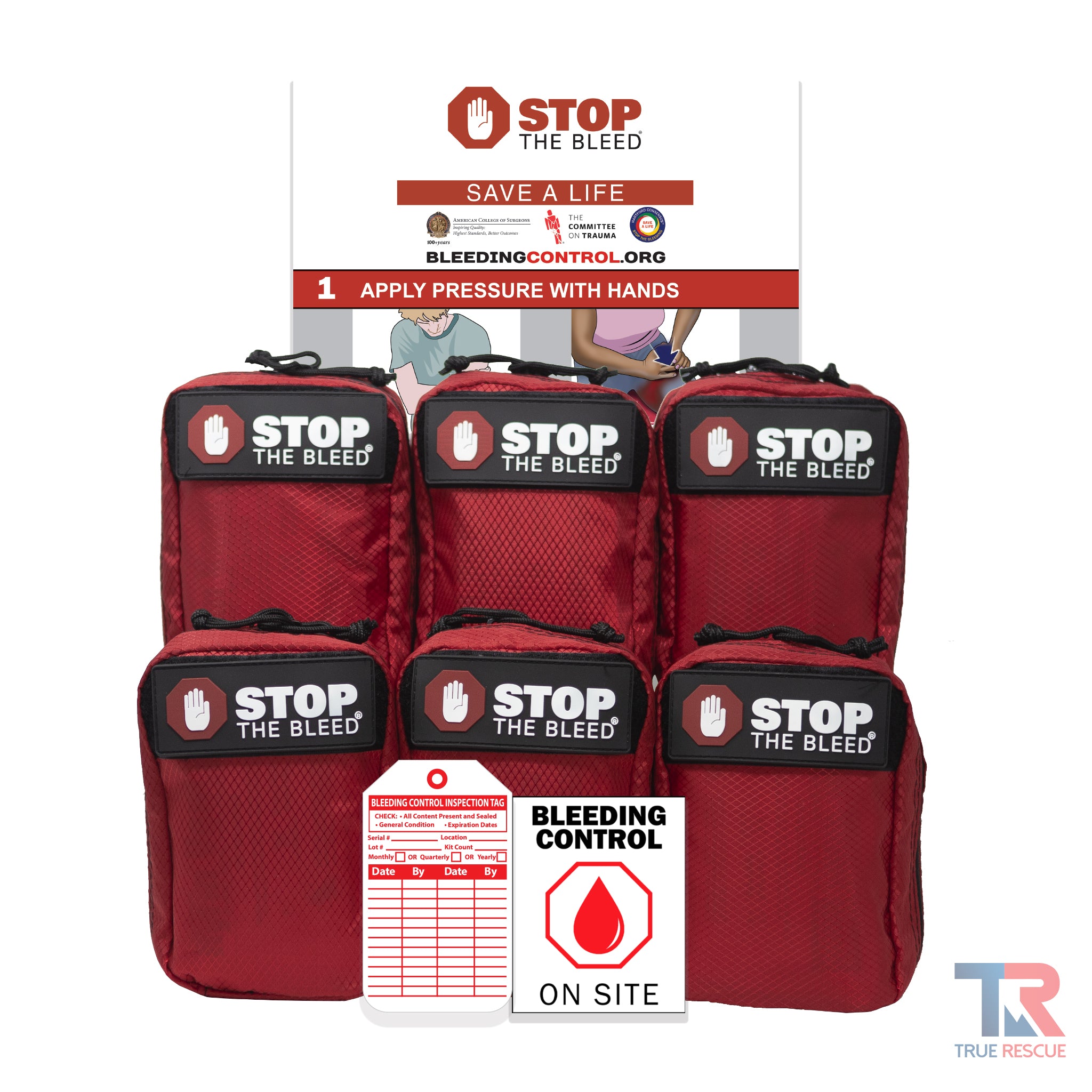 STB Package - California AB 2260 Compliant (6 Kits) – 1st Responder Gear