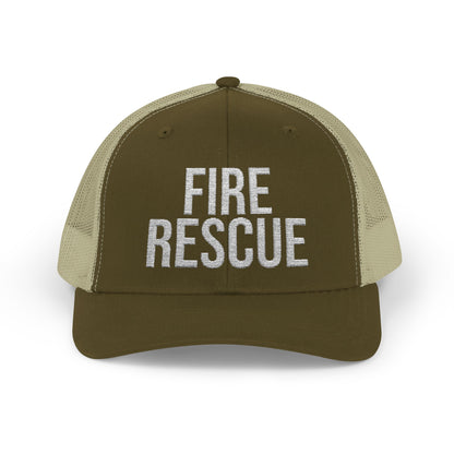 Fire Rescue Snapback Trucker Cap - Perfect for Firefighters, Emergency Responders, and Casual Everyday Wear, Gift for First [...]
