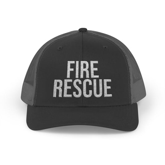Fire Rescue Snapback Trucker Cap - Perfect for Firefighters, Emergency Responders, and Casual Everyday Wear, Gift for First [...]