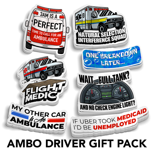 Ambulance Driver | Sticker Gift Packs