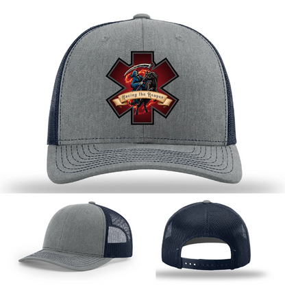 EMS Reaper Leather Patch Hat