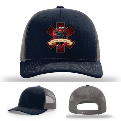 EMS Reaper Leather Patch Hat