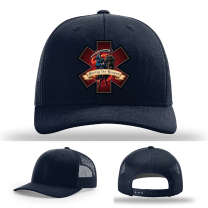 EMS Reaper Leather Patch Hat