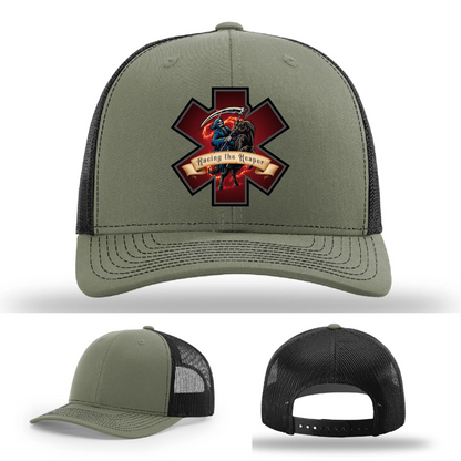 EMS Reaper Leather Patch Hat