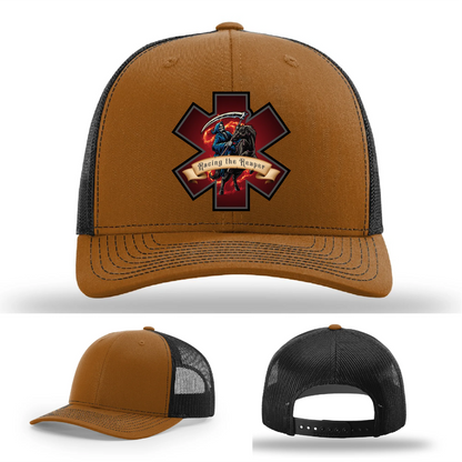 EMS Reaper Leather Patch Hat