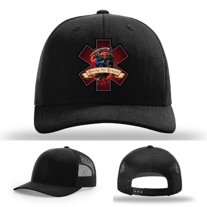 EMS Reaper Leather Patch Hat