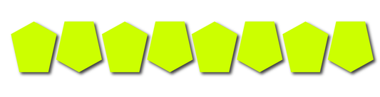 BULLARD STYLE REFLECTIVE HELMET (TET) TETRAHEDRON 8 PACK