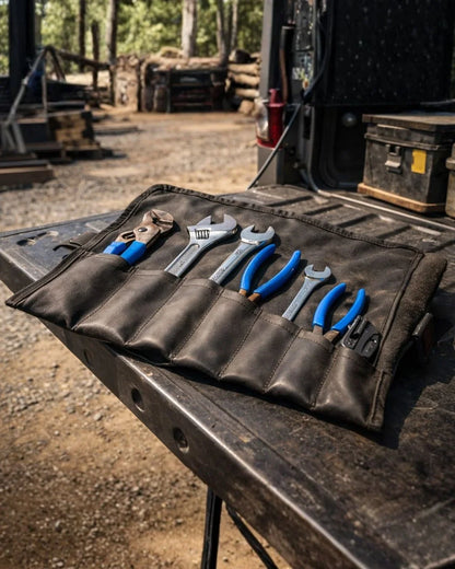 Combat Leather Tool Roll