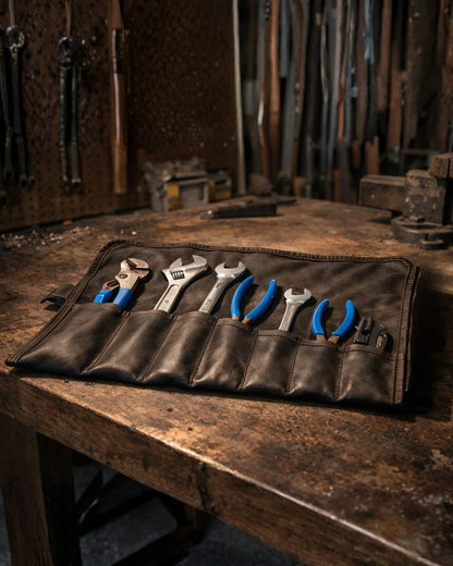 Combat Leather Tool Roll