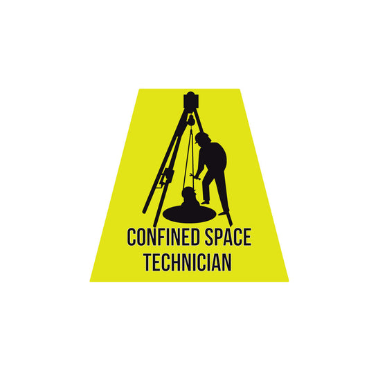 CONFINED SPACE TECHNICIAN REFLECTIVE HELMET (TET) TETRAHEDRON
