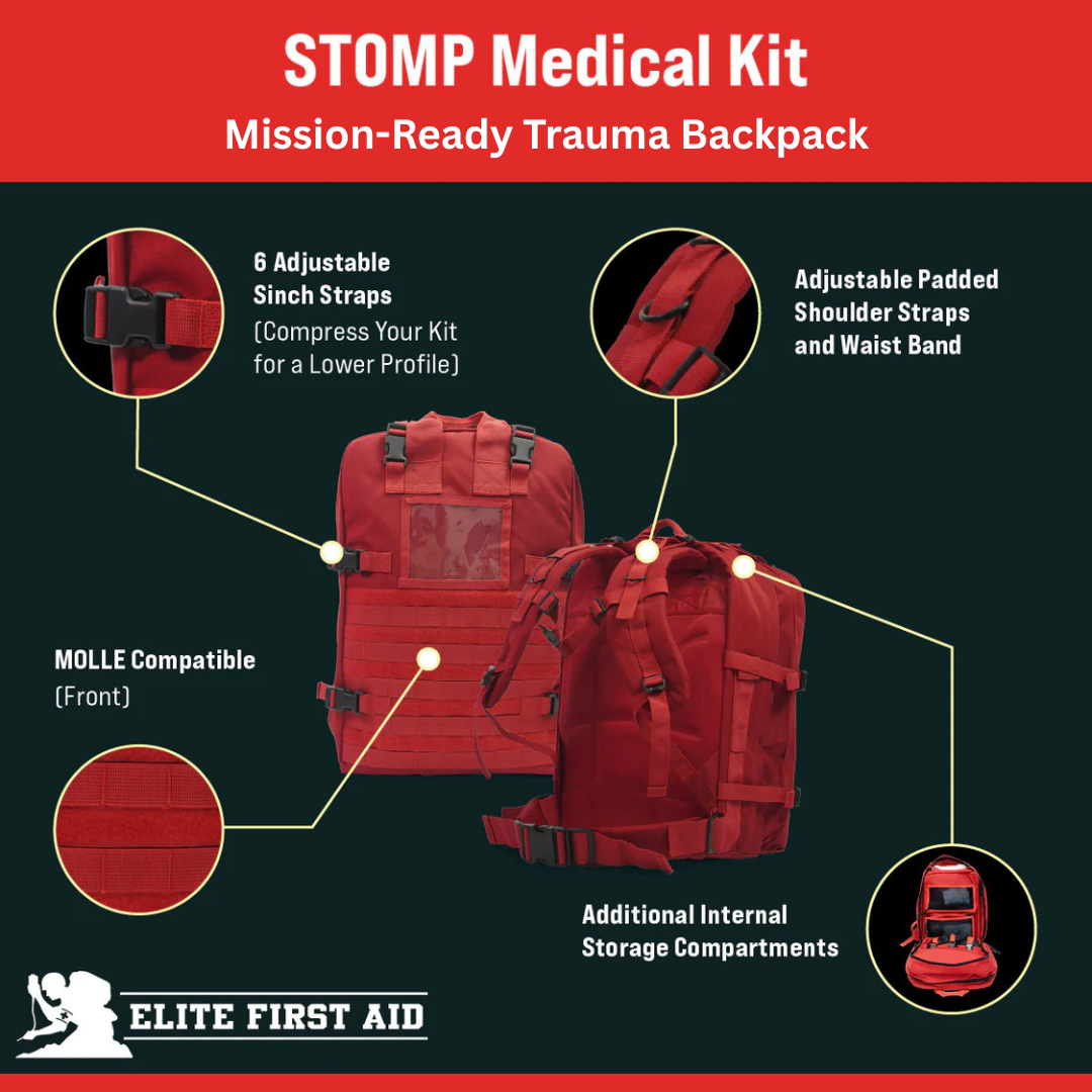 STOMP Medical Backpack | Fully Stocked