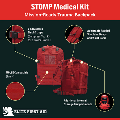 STOMP Medical Backpack | Fully Stocked