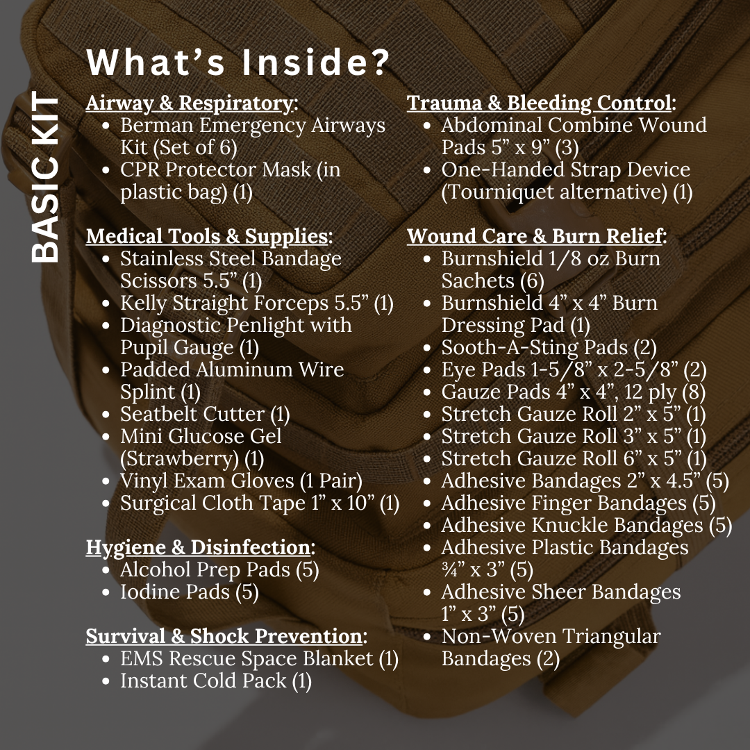 First Aid Backpack - General-Purpose