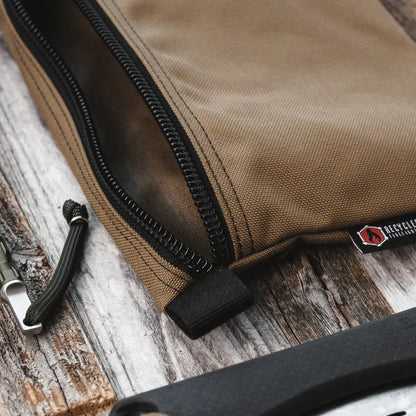Flat Zippered Gear Pouch - Large