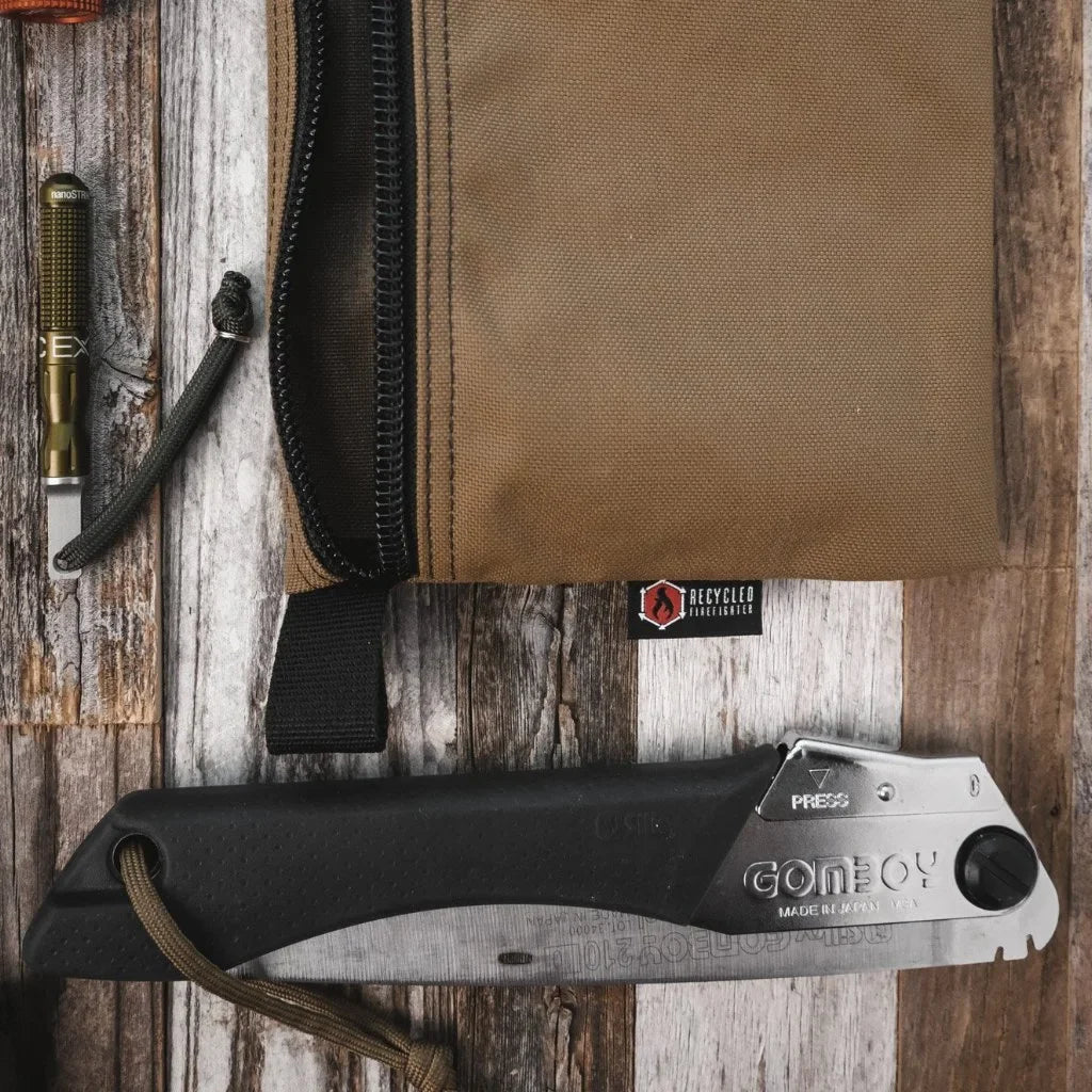 Flat Zippered Gear Pouch - Large