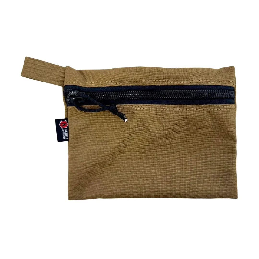 Flat Zippered Gear Pouch - Large