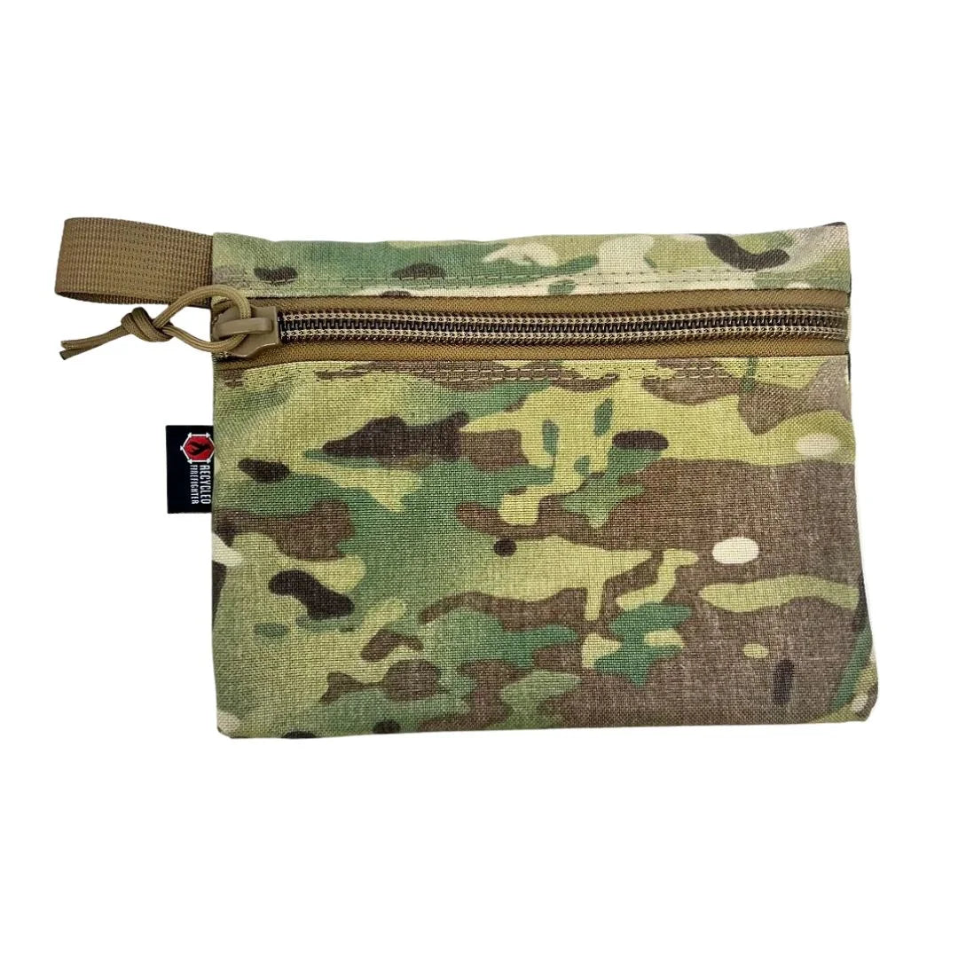 Flat Zippered Gear Pouch - Large