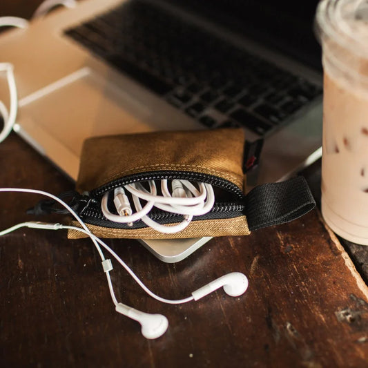 Flat Zippered Gear Pouch - Small