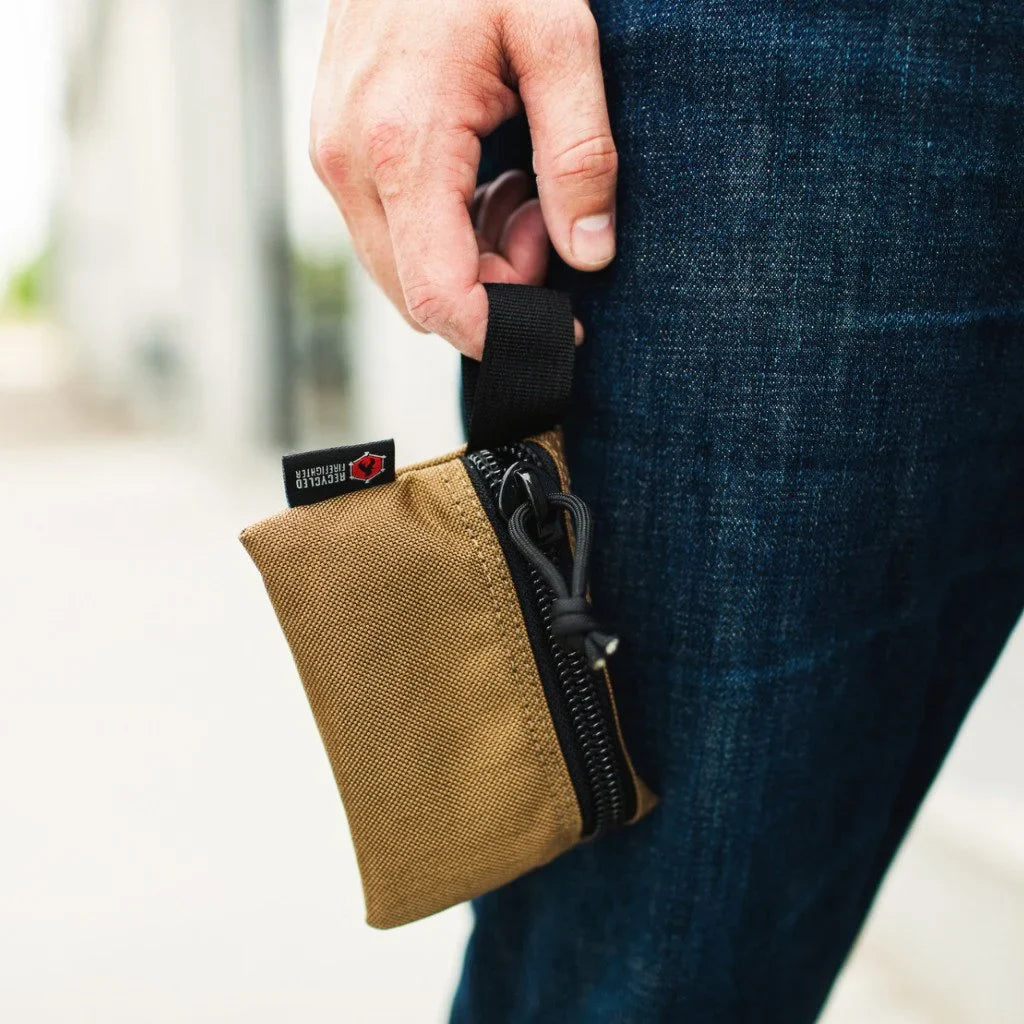 Flat Zippered Gear Pouch - Small