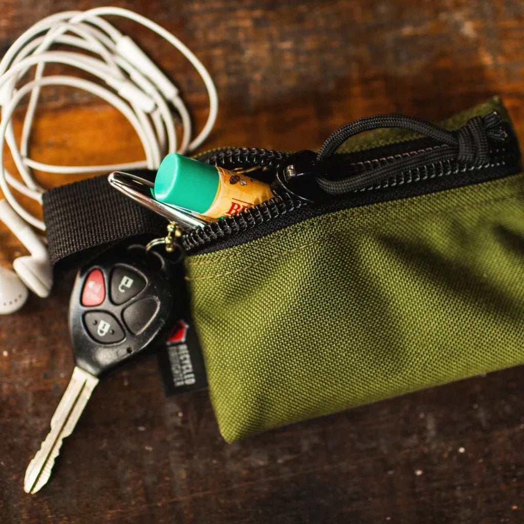 Flat Zippered Gear Pouch - Small