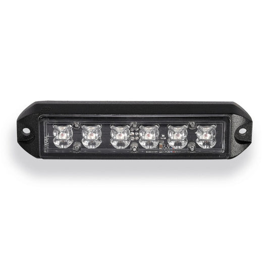 6 LED Emergency Vehicle Grill Warning Light Head