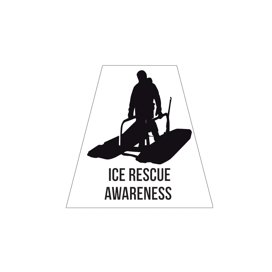 ICE RESCUE AWARENESS REFLECTIVE HELMET (TET) TETRAHEDRON