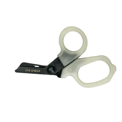 MINI Compact Medical Tactical Trauma Shears Phantom Orange Glow Clearance