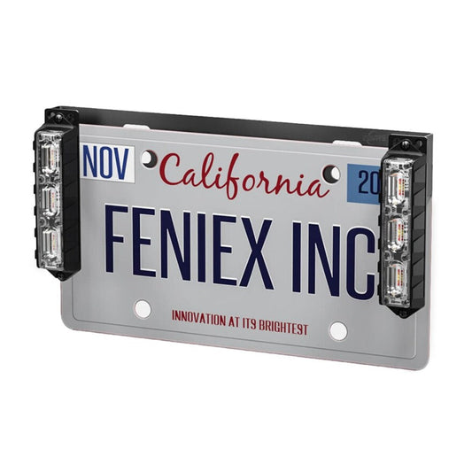 Feniex Fusion/Quad/Q License Plate Bracket