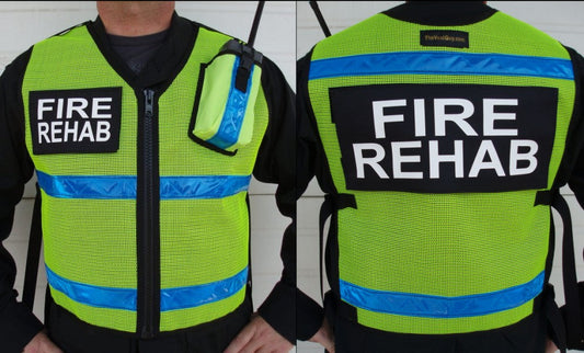 Radio Pocket Mesh Safety Vest