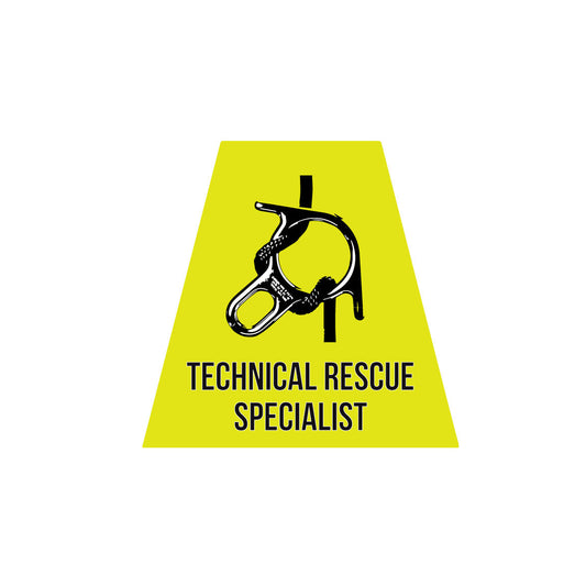 TECHNICAL RESCUE SPECIALIST REFLECTIVE HELMET (TET) TETRAHEDRON