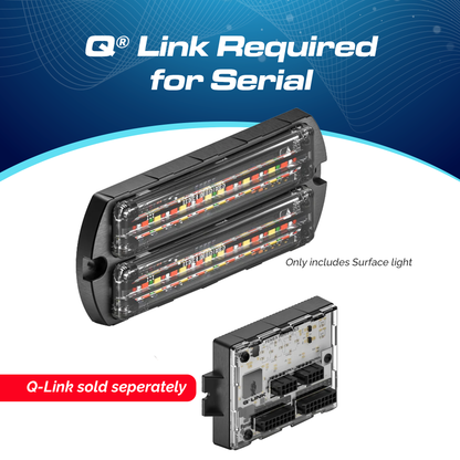 Feniex Q Series Flat Dual Surface Mount