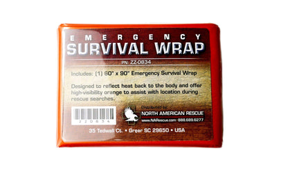 NAR ORANGE EMERGENCY SURVIVAL HEAT WRAP